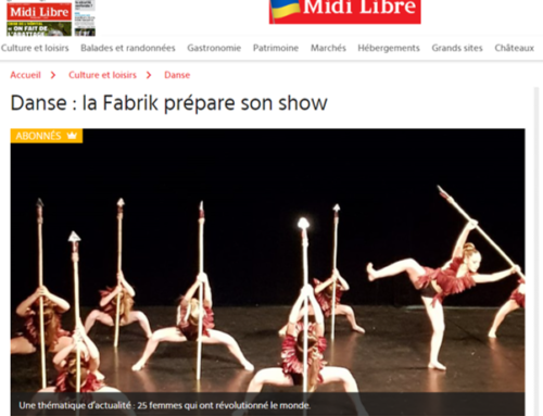 Danse : la Fabrik prépare son show (Midi Libre)