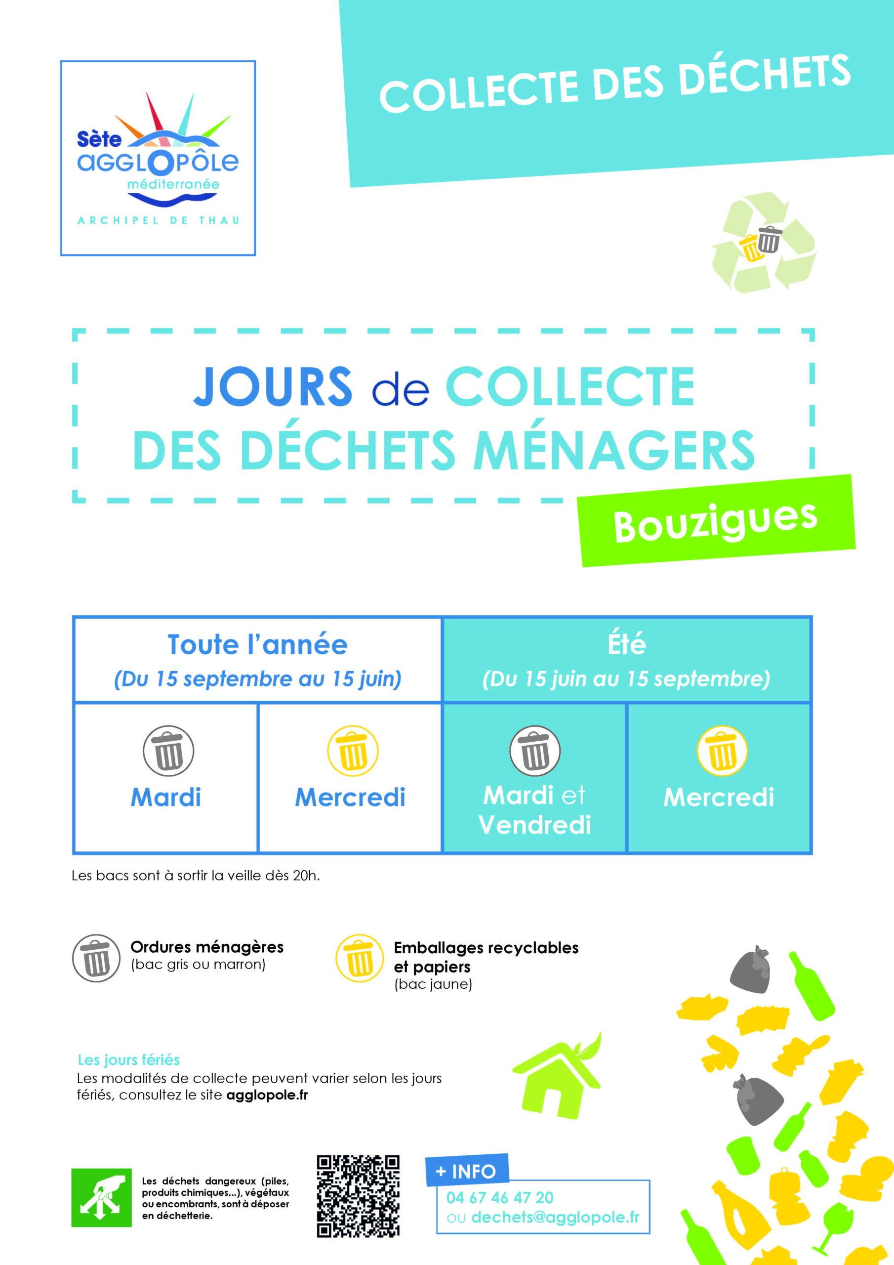 Collecte des déchets – BOUZIGUES