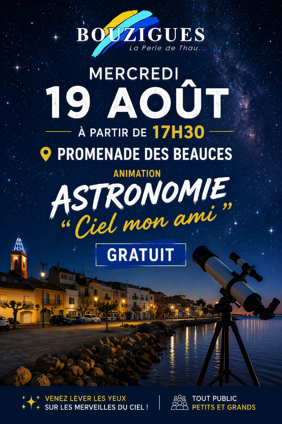 Astronomie : Ciel mon Ami