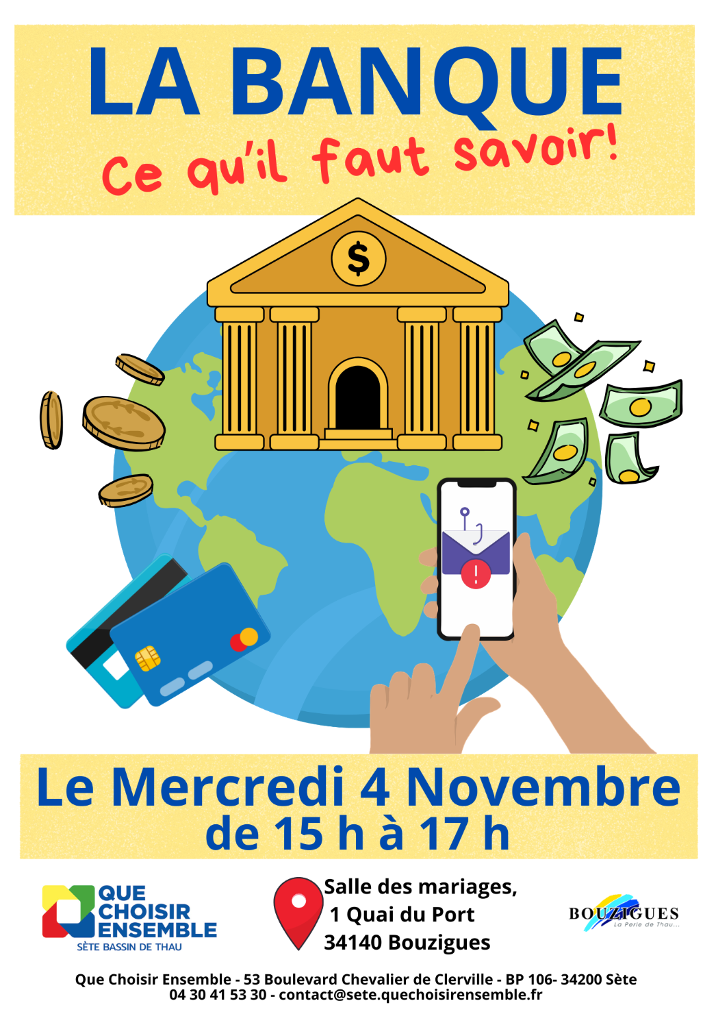 Conférence « La banque, ce qu’il faut savoir »