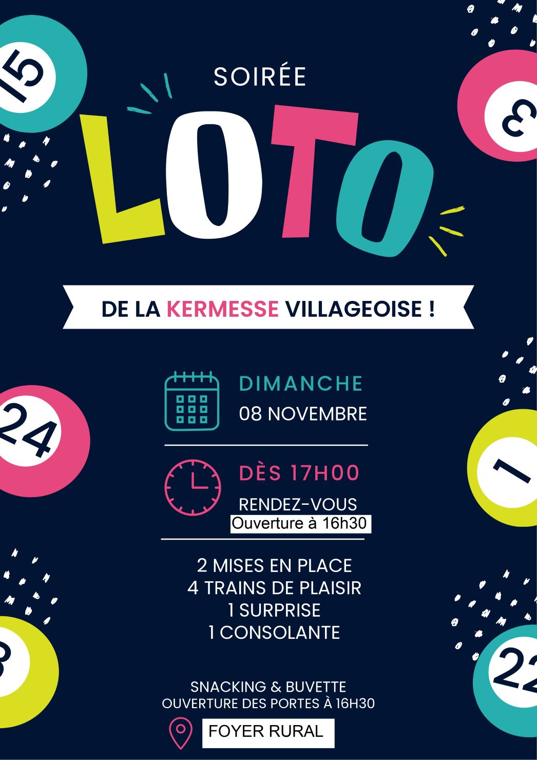 Loto Kermesse Villageoise
