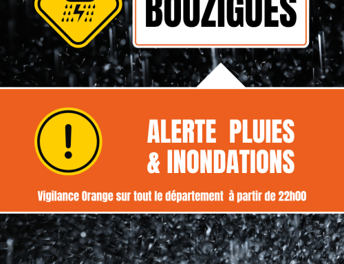 VIGILANCE ORANGE PLUIE-INONDATION ET ORAGES