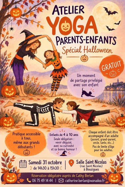 Atelier Yoga Parents-Enfants Spécial Halloween